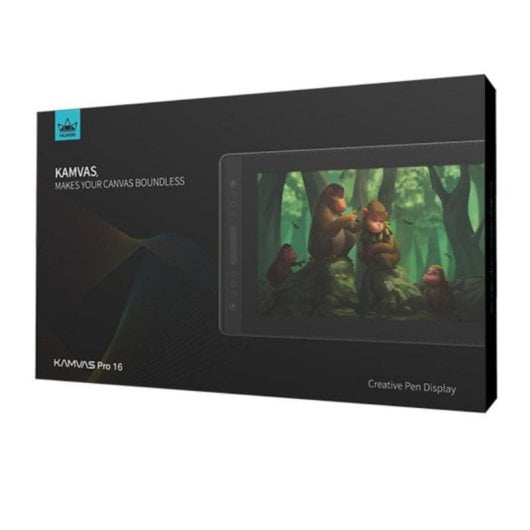 Mesa digitalizadora HUION Kamvas Pro 16 15.6" IPS 8192 níveis preto