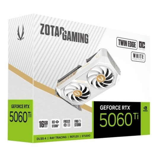 Scheda Grafica Zotac GeForce RTX 5060 Ti Twin Edge OC 16GB GDDR7 Reflex 2 RTX AI DLSS4