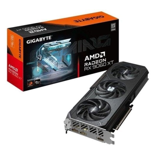 Tarjeta Gráfica GIGABYTE Radeon RX 9060 XT GAMING 8GB GDDR6 PCIe 5.0