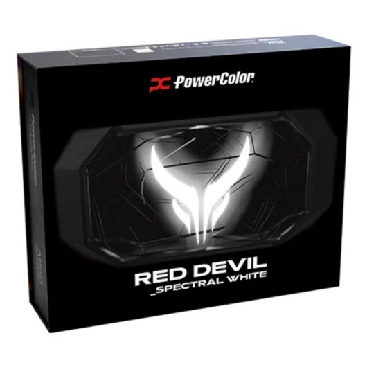 Tarjeta Gráfica PowerColor Red Devil Radeon RX 9070 XT 16GB GDDR6 Spectral White