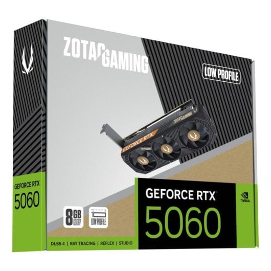 Scheda Video Zotac GeForce RTX 5060 Low Profile 8GB GDDR7 Reflex 2 RTX AI DLSS4