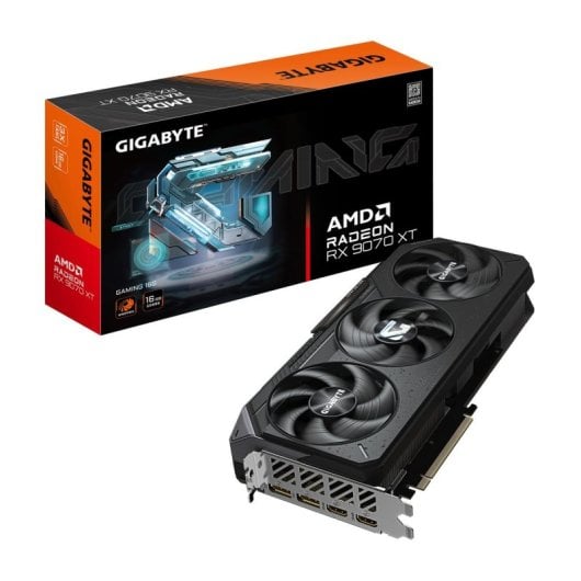 Tarjeta Gráfica GIGABYTE Radeon RX 9070 XT GAMING 16GB GDDR6