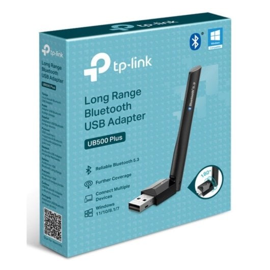 Adaptateur Bluetooth TP-Link UB500 Plus USB Type-A 5.3 Noir PC/Notebook/Tablet