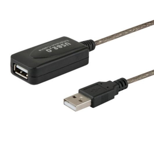 Cable USB extensor activo Savio CL-130 10m USB 2.0 negro