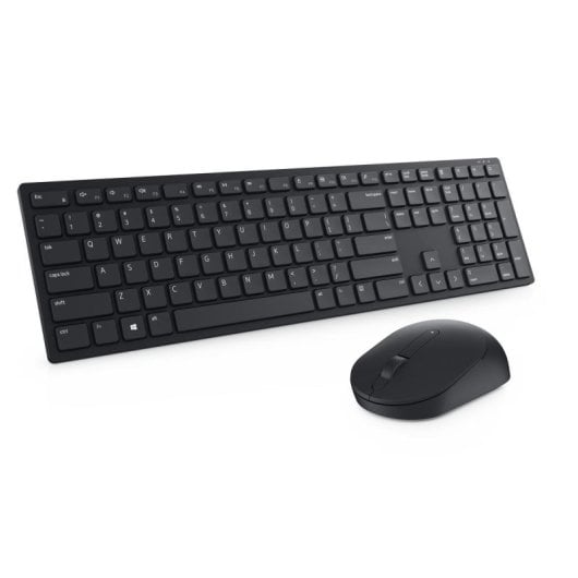 Tastiera a membrana DELL KM5221W Layout US International wireless con mouse