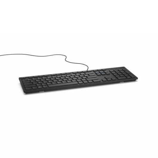 Teclado de membrana Dell KB216 Layout US Internacional com teclas multimédia
