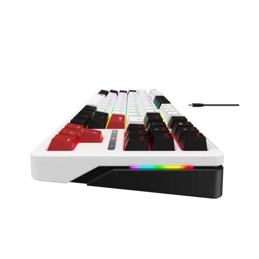 Teclado mecánico Havit KB902L Layout ES RGB 80% Cable desmontable
