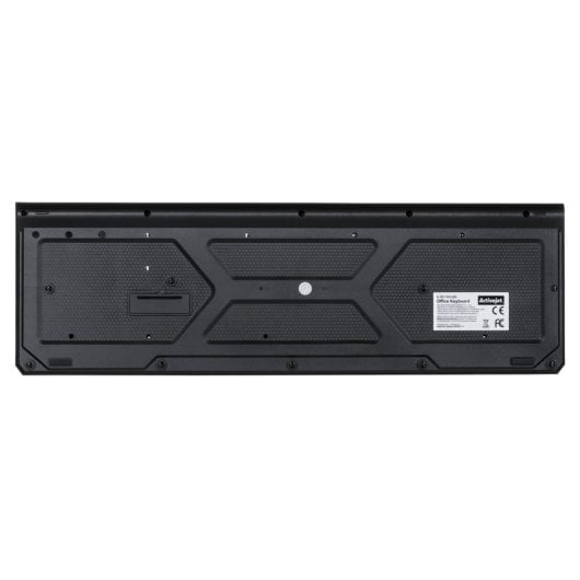 Clavier membrane Activejet K-3911W QWERTY US Sans Fil profil haut noir