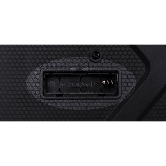 Clavier membrane Activejet K-3911W QWERTY US Sans Fil profil haut noir