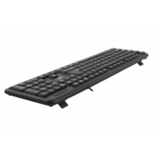 Clavier à membrane Esperanza TK101 Layout FR filaire USB noir ergonomique
