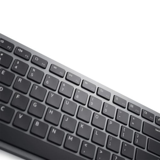 Tastiera membrana DELL KM7321W Layout US International Wireless mouse incluso grigio titanio
