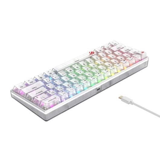 Clavier mécanique Havit KB903L QWERTY rétroéclairé RGB 61 touches filaire