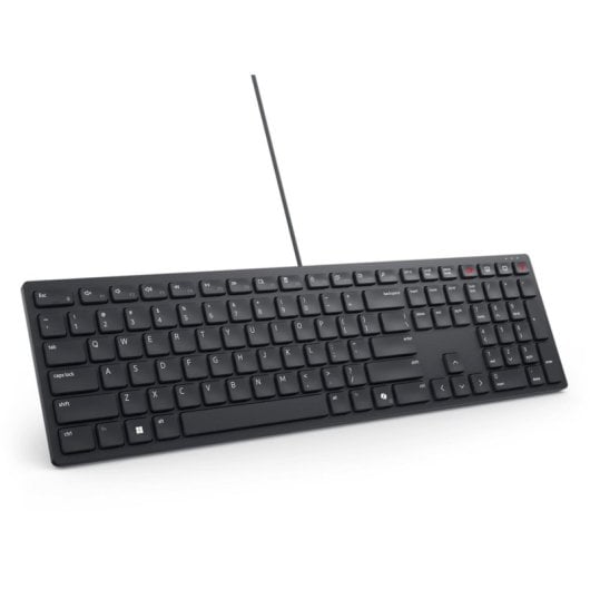 Teclado de membrana DELL KB525C Layout US Internacional retroiluminado com teclas de colaboração