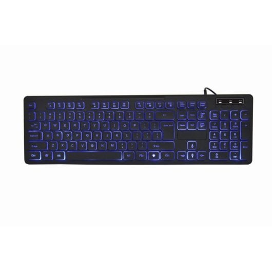 Tastiera a membrana Gembird KB-UML3-02 Layout US retroilluminata 3 colori