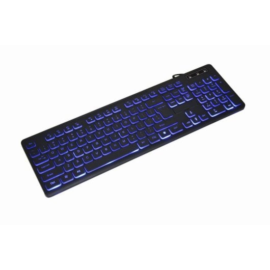 Tastiera a membrana Gembird KB-UML3-02 Layout US retroilluminata 3 colori
