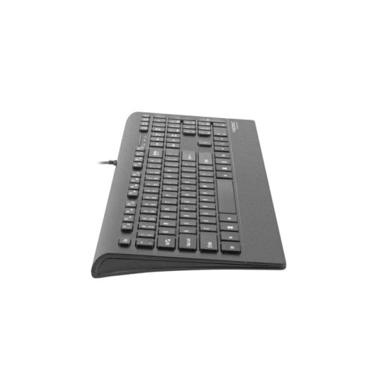 Teclado de membrana NATEC Barracuda QWERTY Negro cable USB completo