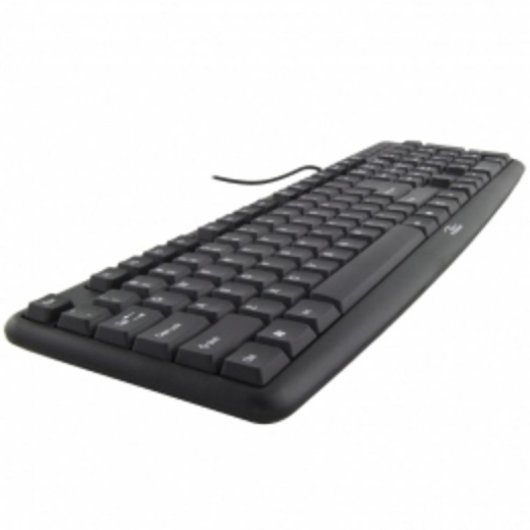 Clavier membrane Esperanza TK102 disposition FR filaire PS/2 noir