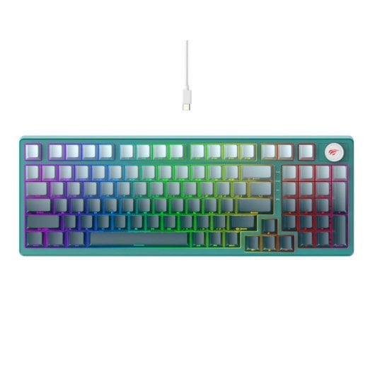 Teclado de membrana Havit KB899L Layout ES retroiluminado para gaming