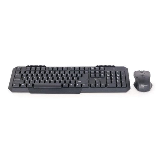 Tastiera a membrana Gembird KBS-WM-02 Layout US con mouse wireless e 8 tasti rapidi