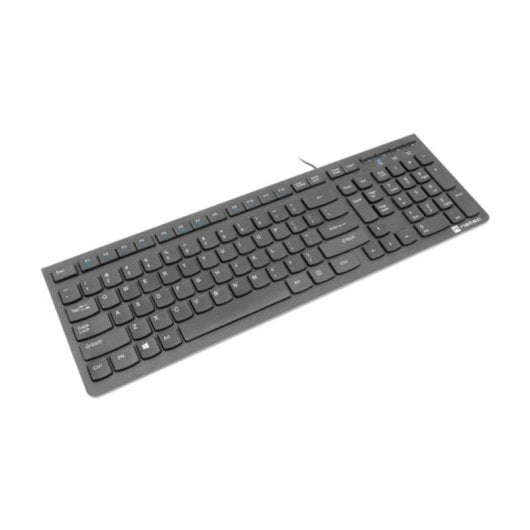 Clavier à membrane NATEC DISCUS 2 Layout US filaire touches multimédia
