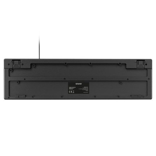 Clavier à membrane Savio KB-01 AZERTY filaire noir