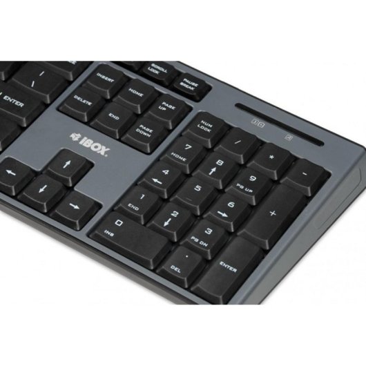 Tastiera a membrana iBox DESKTOP KIT PRO Layout IT con mouse incluso