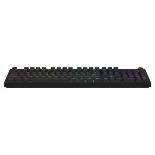 Teclado mecánico Savio Styx Outemu Peach Silent Layout US retroiluminado RGB