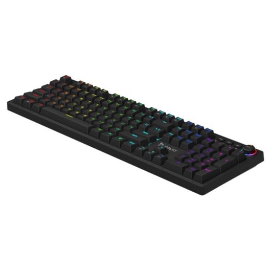 Clavier mécanique Savio STYX Outemu Red disposition US rétroéclairé RGB