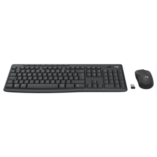 Tastatur Membran Logitech 920-012065 Layout DE mit Maus kabellos