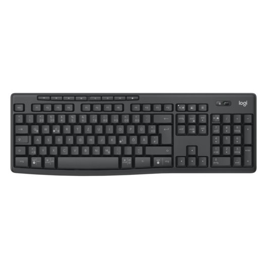 Tastatur Membran Logitech 920-012065 Layout DE mit Maus kabellos