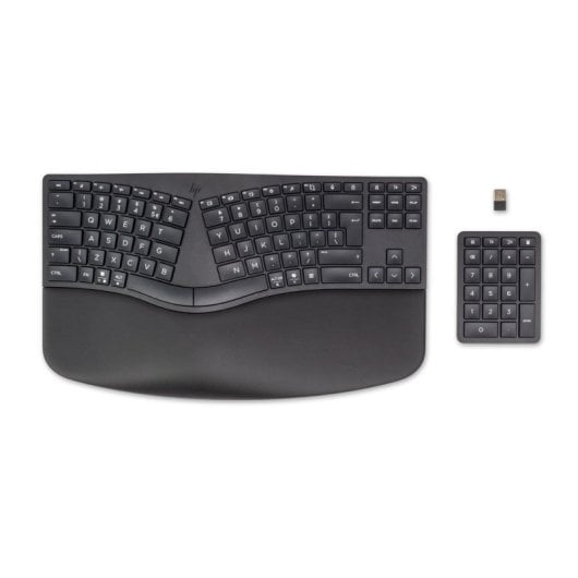 Tastiera a membrana HP Ergonomica 960 Layout EN wireless Bluetooth tastierino separato