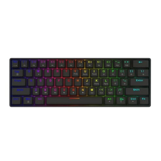 Clavier mécanique Savio BLACKOUT X2 BROWN Layout UK rétroéclairé RGB 60%