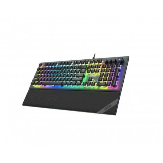 Teclado mecánico iBox AURORA K-5 Layout EN retroiluminado RGB con reposamuñecas
