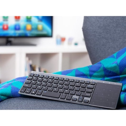 Clavier à membrane Tracer TRAKLA46934 AZERTY sans fil avec touchpad noir/gris