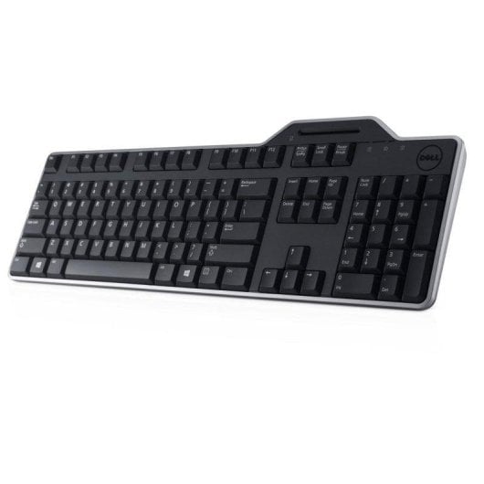 Teclado Dell KB813 de membrana con lector de tarjetas inteligente USB QWERTY US