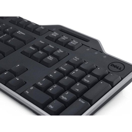 Teclado Dell KB813 de membrana con lector de tarjetas inteligente USB QWERTY US