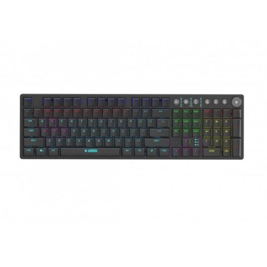 Teclado mecánico iBox Aurora K-6 Layout EN inalámbrico RGB