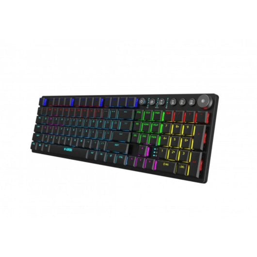 Teclado mecánico iBox Aurora K-6 Layout EN inalámbrico RGB