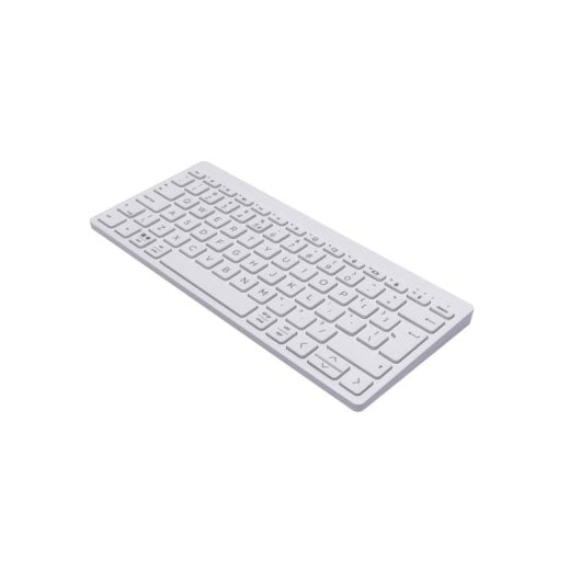Teclado mecânico HP 350 Compacto Bluetooth Layout PT resistente a líquidos branco