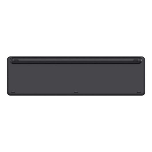 Teclado scissor Trust Vaiya Layout US conexão USB RF Bluetooth multifuncional