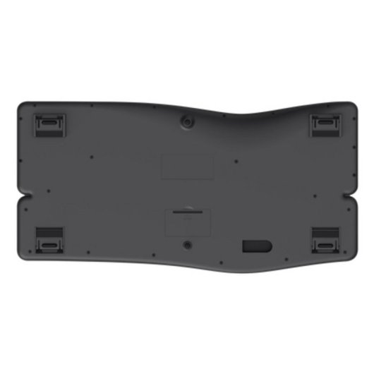 Tastiera a membrana Trust Keyra Layout US International ergonomica wireless multifunzione
