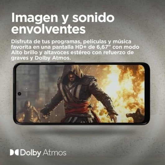 Motorola Moto E15 4G 2GB 64GB Blu 6.67" LCD HD+