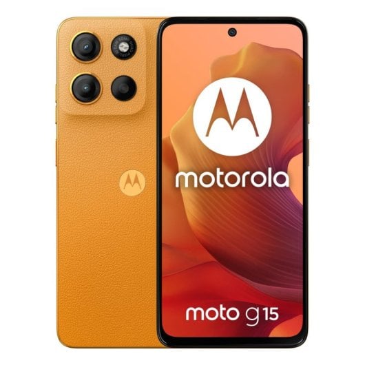 Motorola Moto G15 8GB 128GB 6.72" LCD 4G Dual SIM NFC Turbo Charge Android 15 Naranja