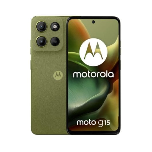 Motorola Moto G15 8GB 256GB 6.72" LCD 4G Dual SIM TurboPower NFC IP54 Android 15 Verde