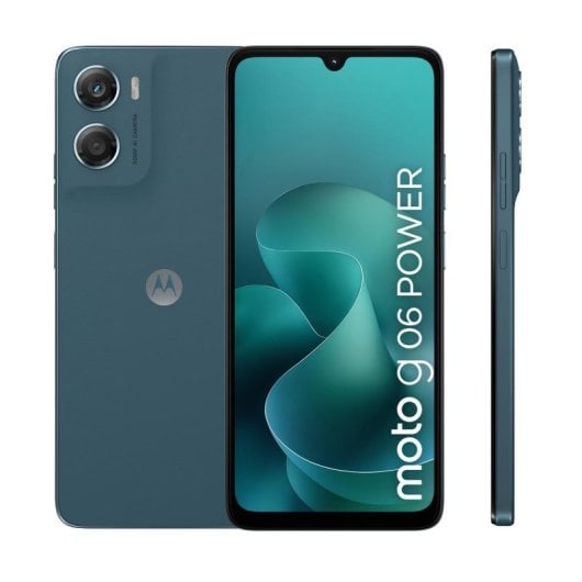 Motorola Moto G06 Power 4GB 64GB 6.88" LCD 120Hz 4G Dual SIM NFC Batería 7000mAh IP64 Android 15 Azul