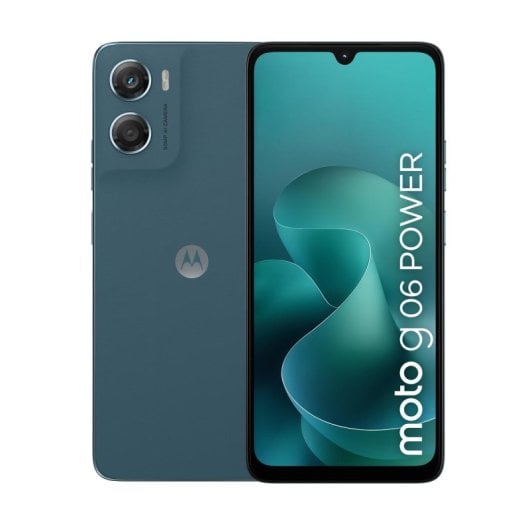 Motorola Moto G06 Power 4GB 64GB 6.88" LCD 120Hz 4G Dual SIM NFC Batería 7000mAh IP64 Android 15 Azul