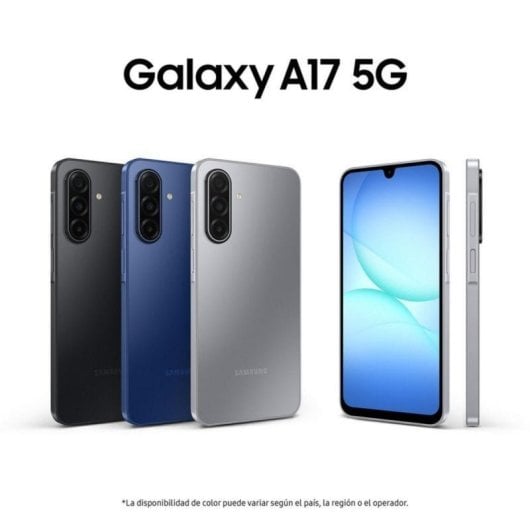 Samsung Galaxy A17 5G 8GB 256GB 6.7" Super AMOLED Móvil con IA Negro Versión Importada EU