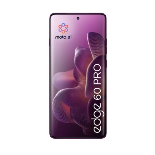 Motorola Edge 60 Pro 12GB 512GB 6.67" P-OLED 5G Dual SIM Câmera Tripla 50MP IP68 Android 15 Roxo