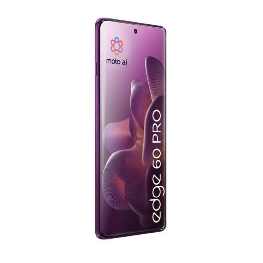 Motorola Edge 60 Pro 12GB 512GB 6.67" P-OLED 5G Dual SIM Câmera Tripla 50MP IP68 Android 15 Roxo