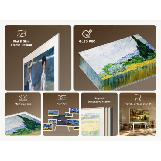 TV TCL QLED 55A300W-UK 55" 4K Ultra HD Smart TV Blanc WiFi